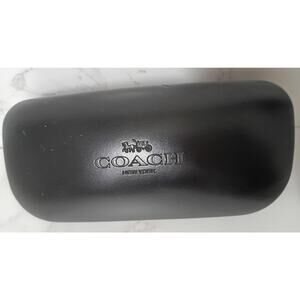 COACH Black Hard Shell Sunglasses Case - EUC